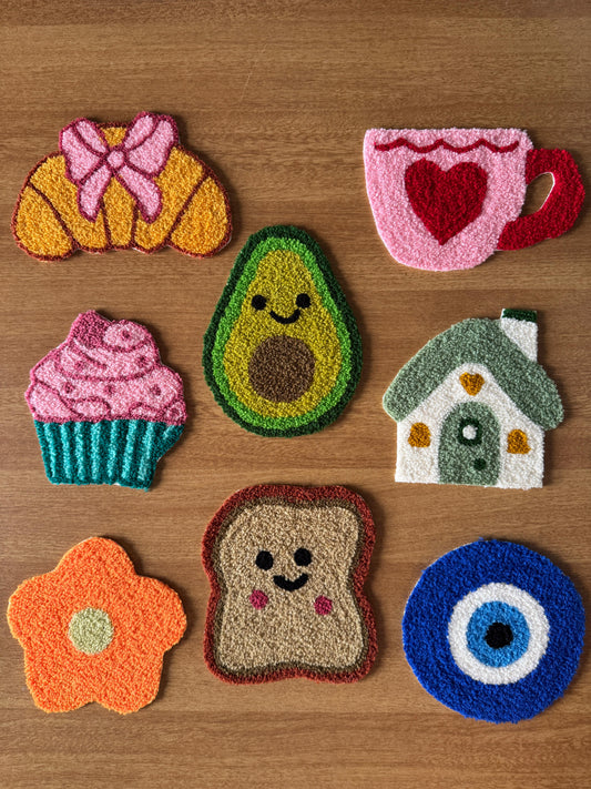 Handmade Mug Rug: Multipurpose Boho Drink Coaster